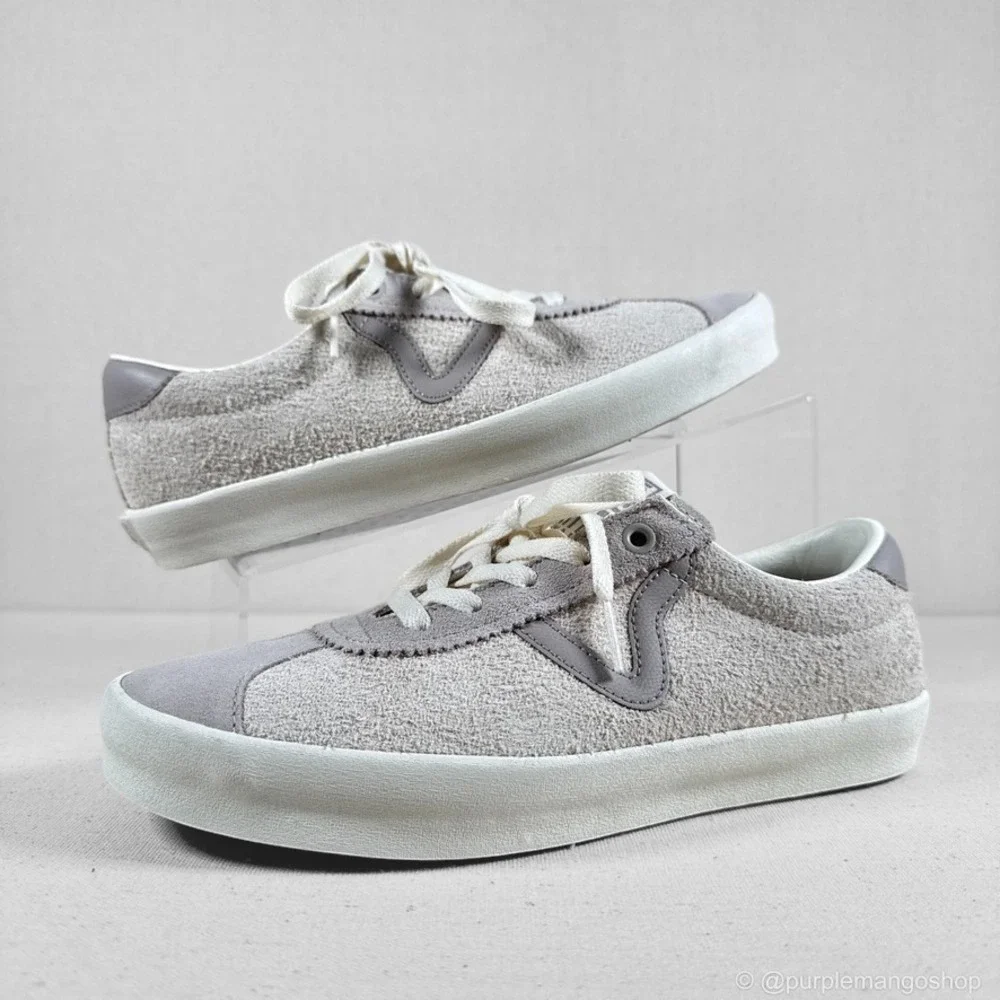 NWOT VANS Sport Low Atmosphere Grey Suede Sneakers | Men 6.5 / Women 8‎
